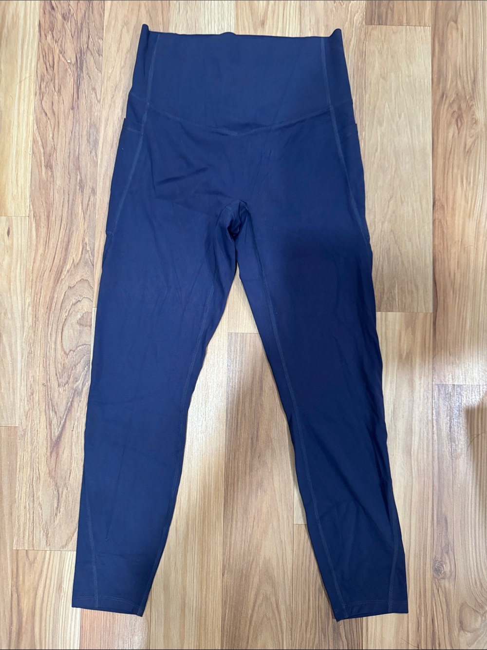 HALARA Navy High-Rise 7/8 Ultrasculpt Performance Leggings